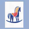 Postkarte "Schaukelpferd" – Bild 2