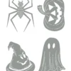 Halloween - Linolschnitt-Vorlagen-Set – Bild 2